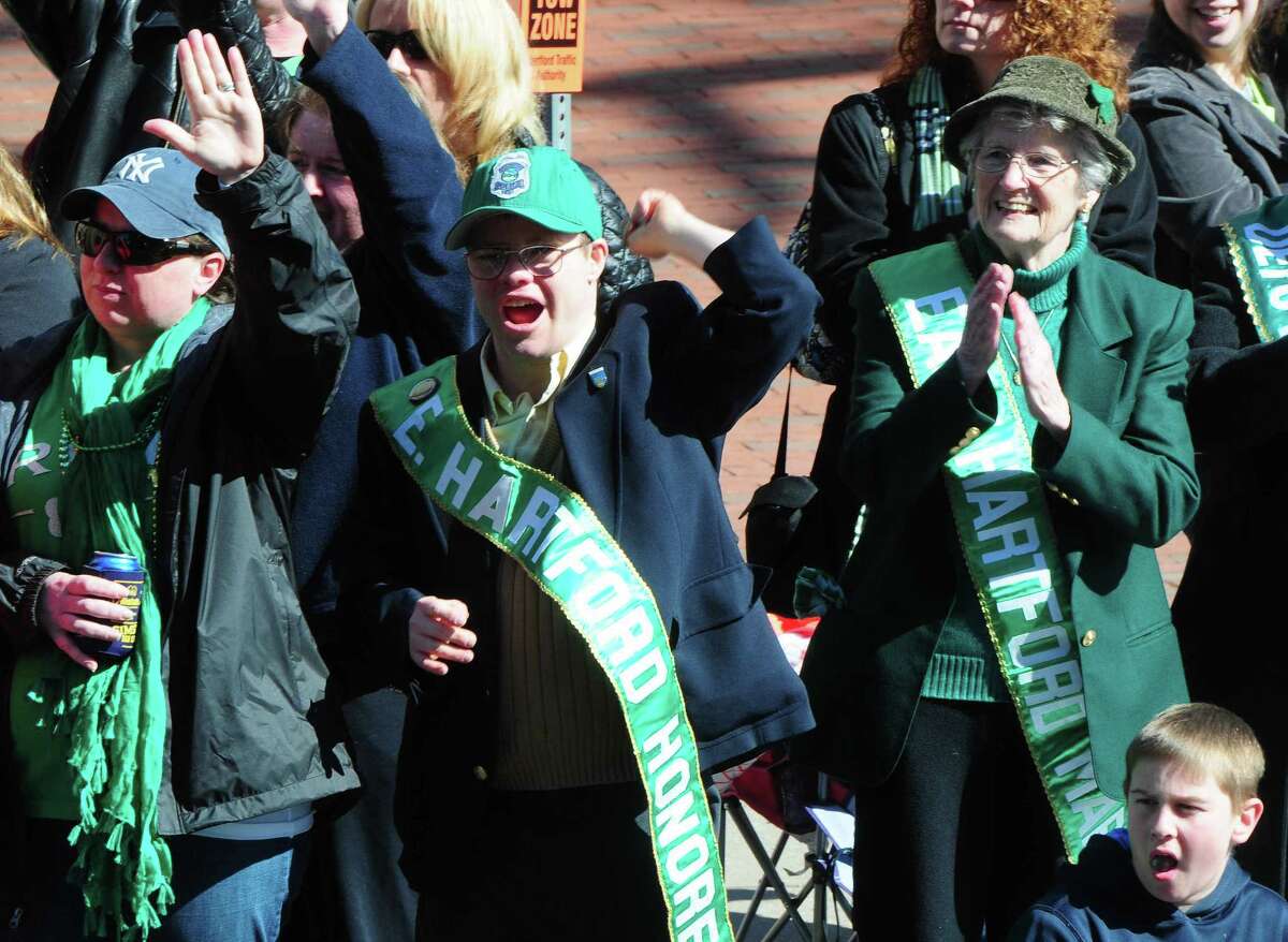 (Peter Hvizdak-New Haven Register) Hartford St. Patrick's Day Parade, Saturday March 15, 2014 Hartford, Connecticut