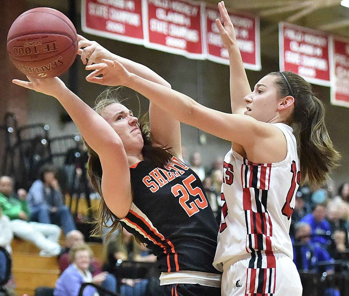 PHOTOS: Branford tops Shelton, 38-26 in girls hoop