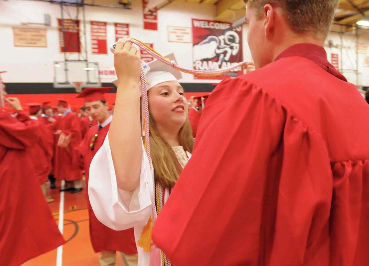 Cheshire grads get a heartfelt thanks from the chairman of the board