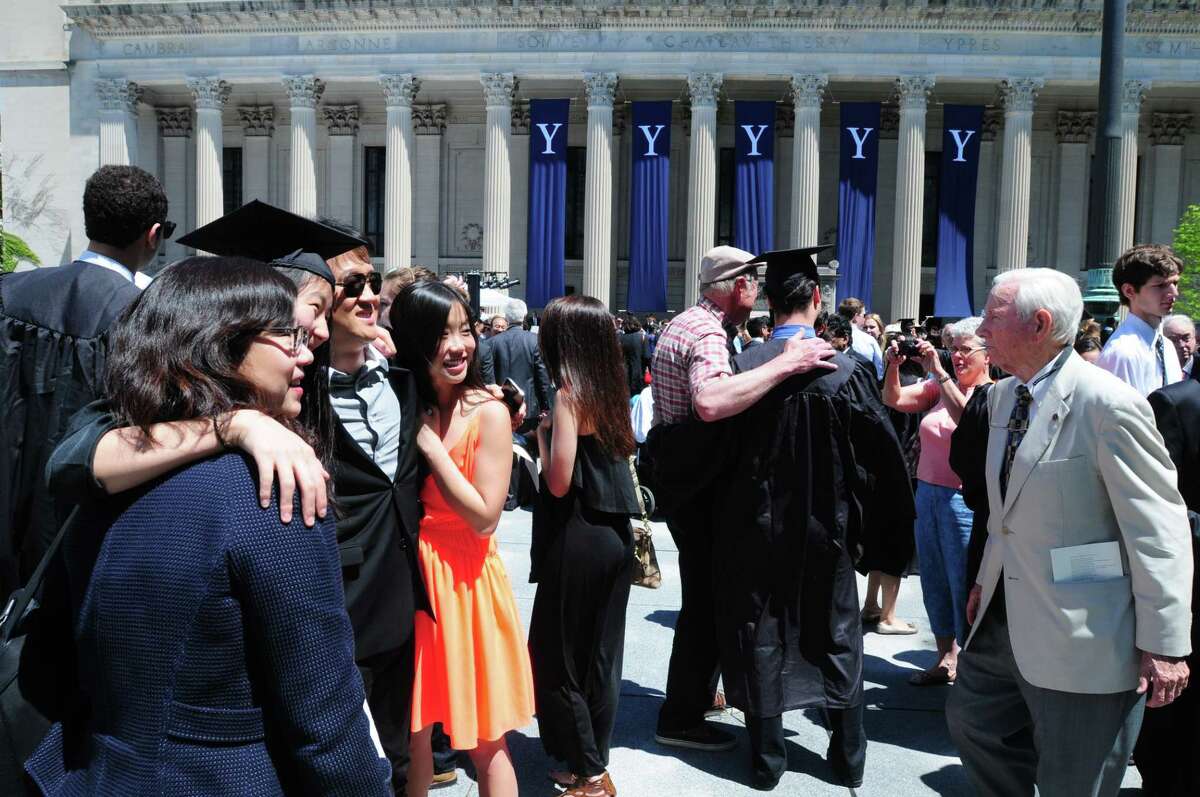 Photos of Yale Class Day with U.S. Secretary of State John Kerry