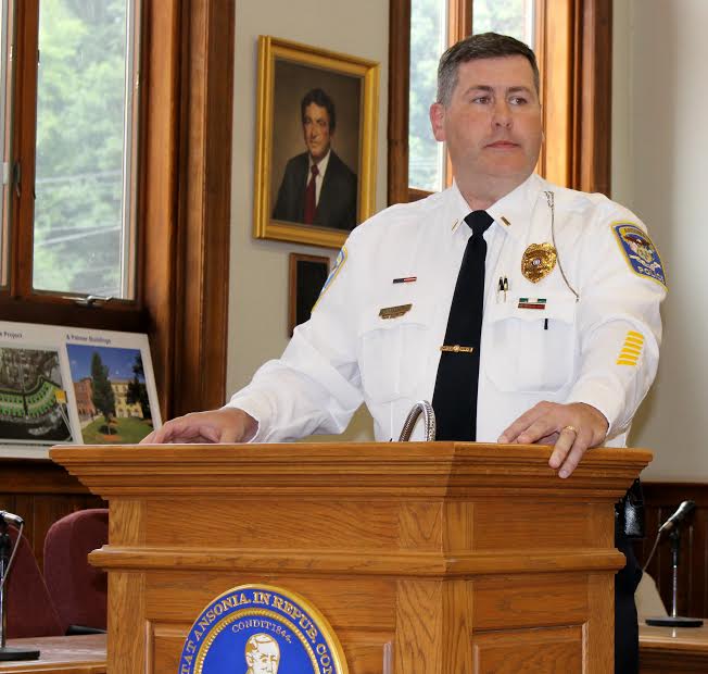 Ansonia Police Department swearsin lieutenant