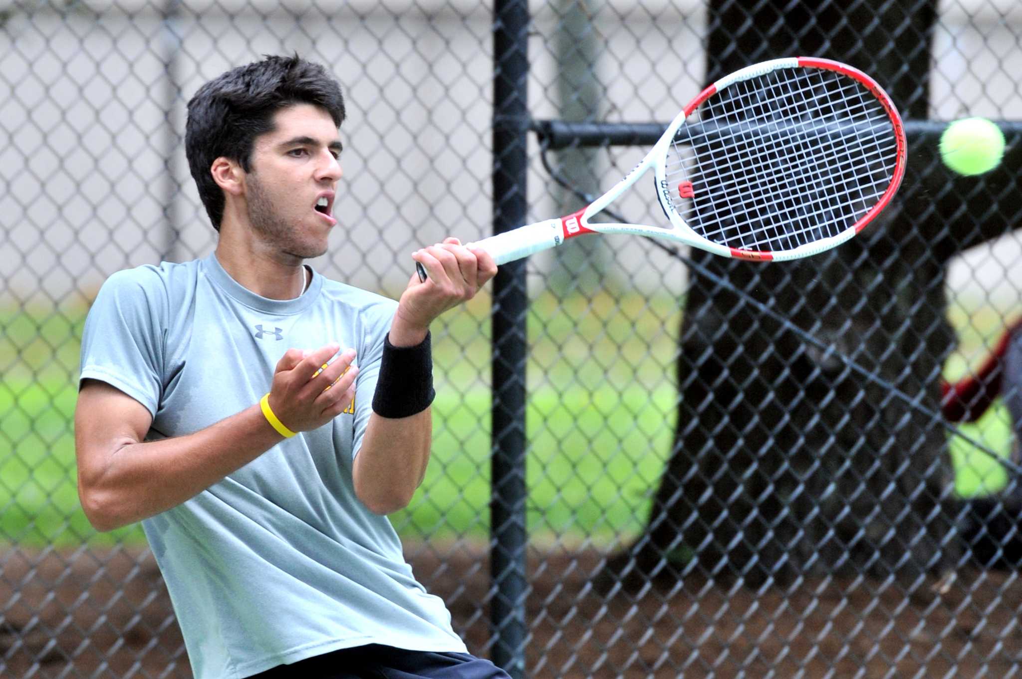 Photos of SCC Tennis Finals at the Yale Tennis Courts