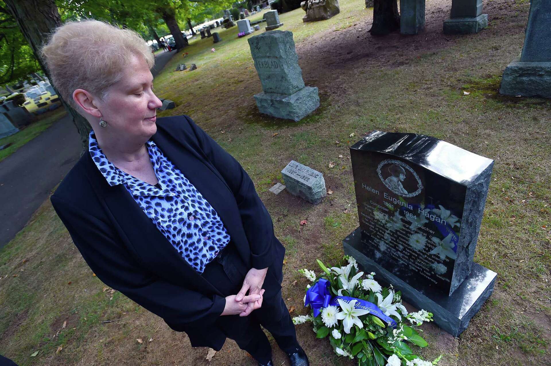 Monument now marks New Haven grave of 1st black woman to graduate