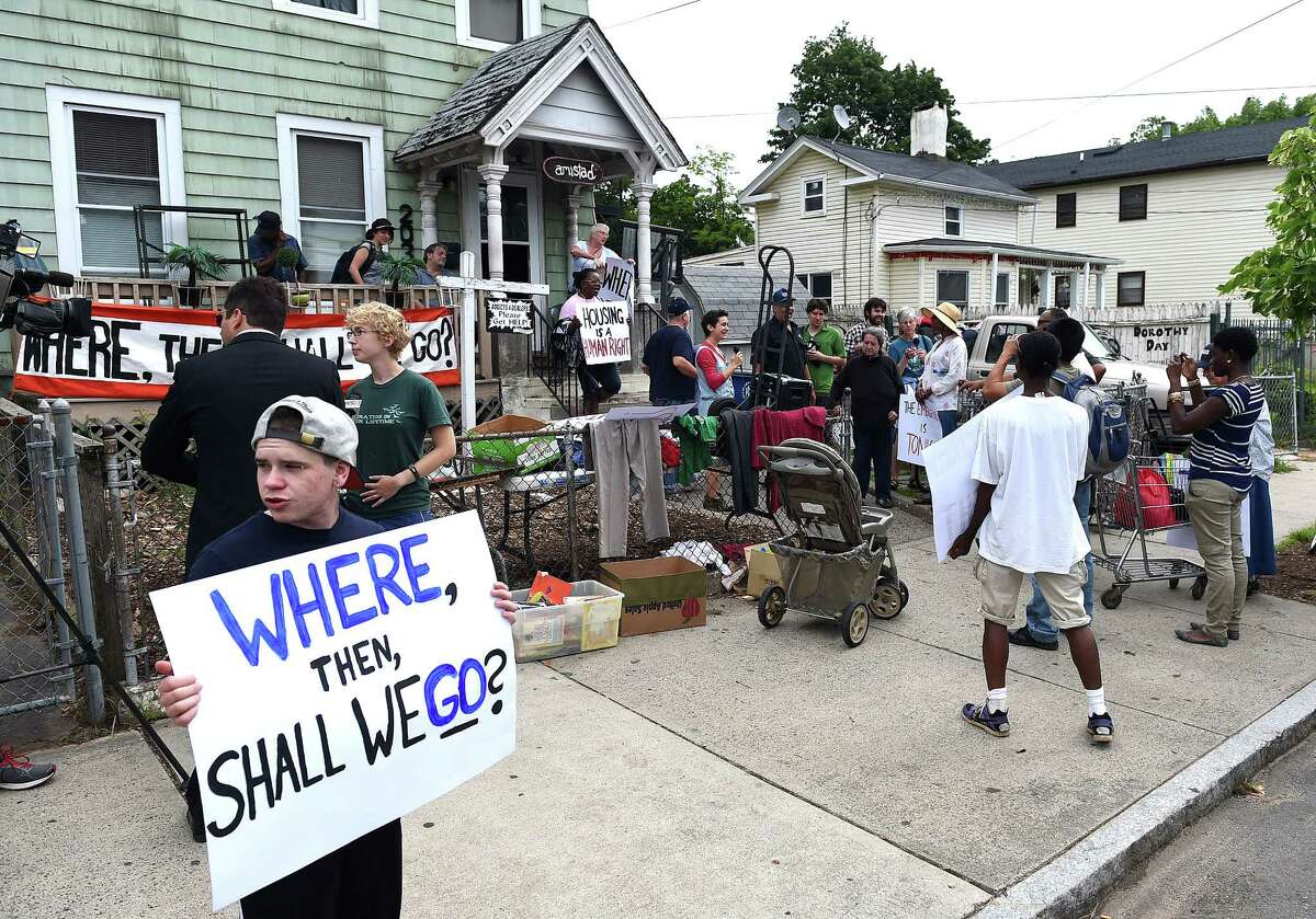 New Haven Tent City For Homeless Meets Opposition From Neighbors