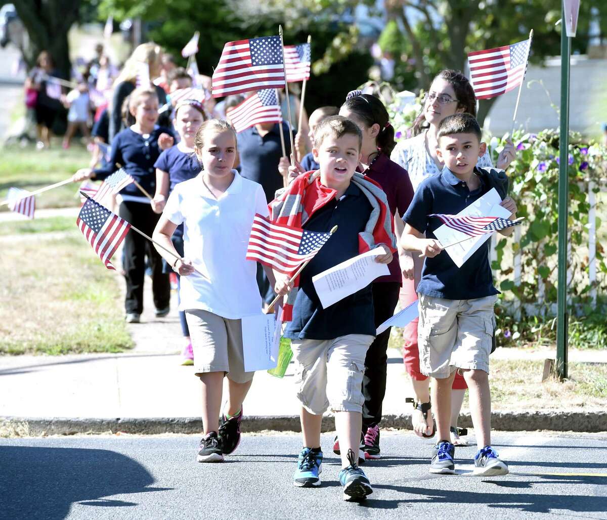 Photos of Tuttle Elementary School 9/11 Remembrance