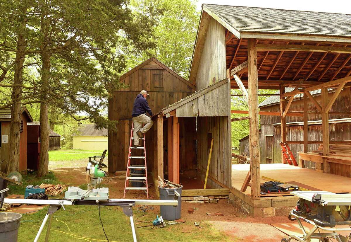 PHOTOS Dudley Farm Museum Barn Restoration