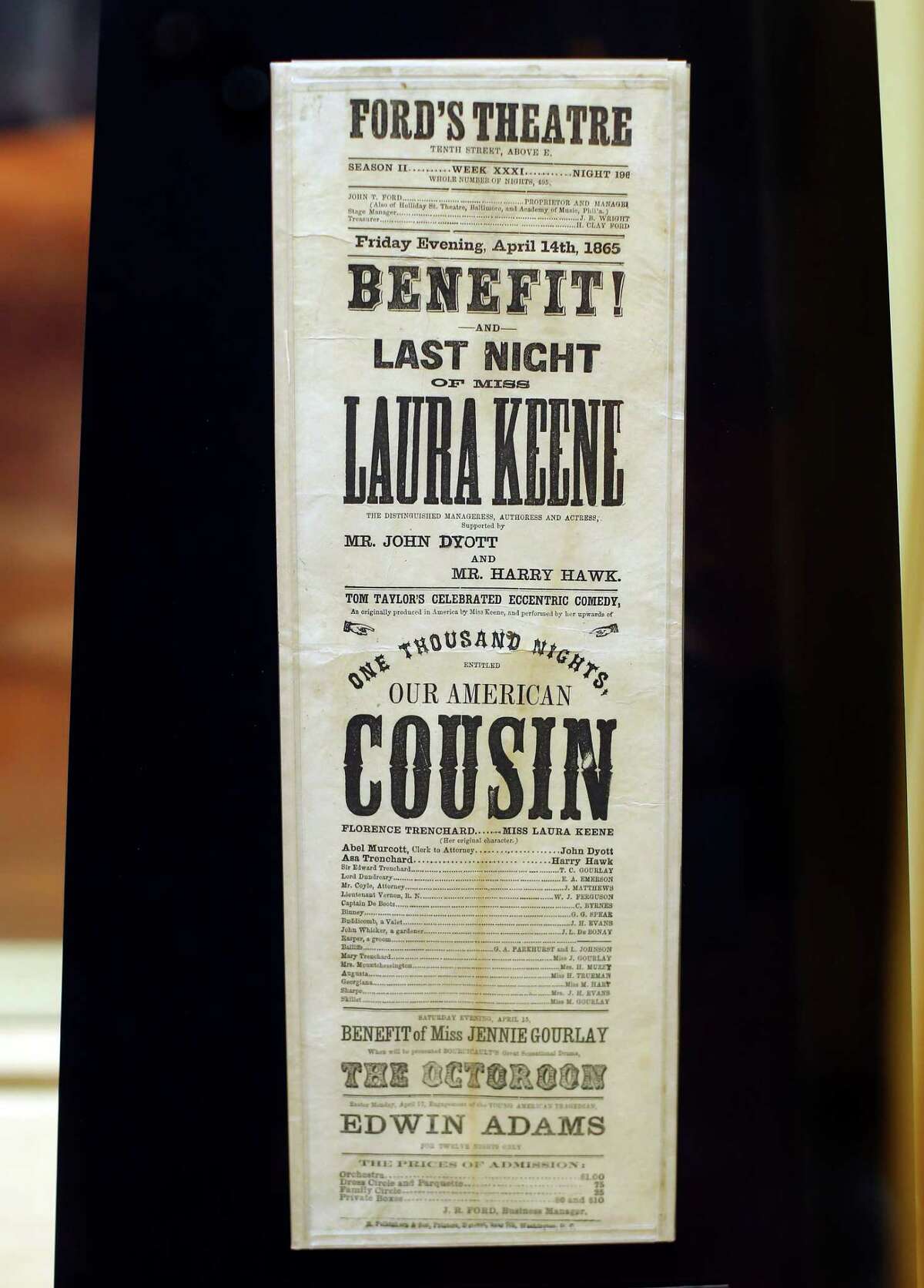 PHOTOS: 150th Anniversary of Lincoln's Assassination