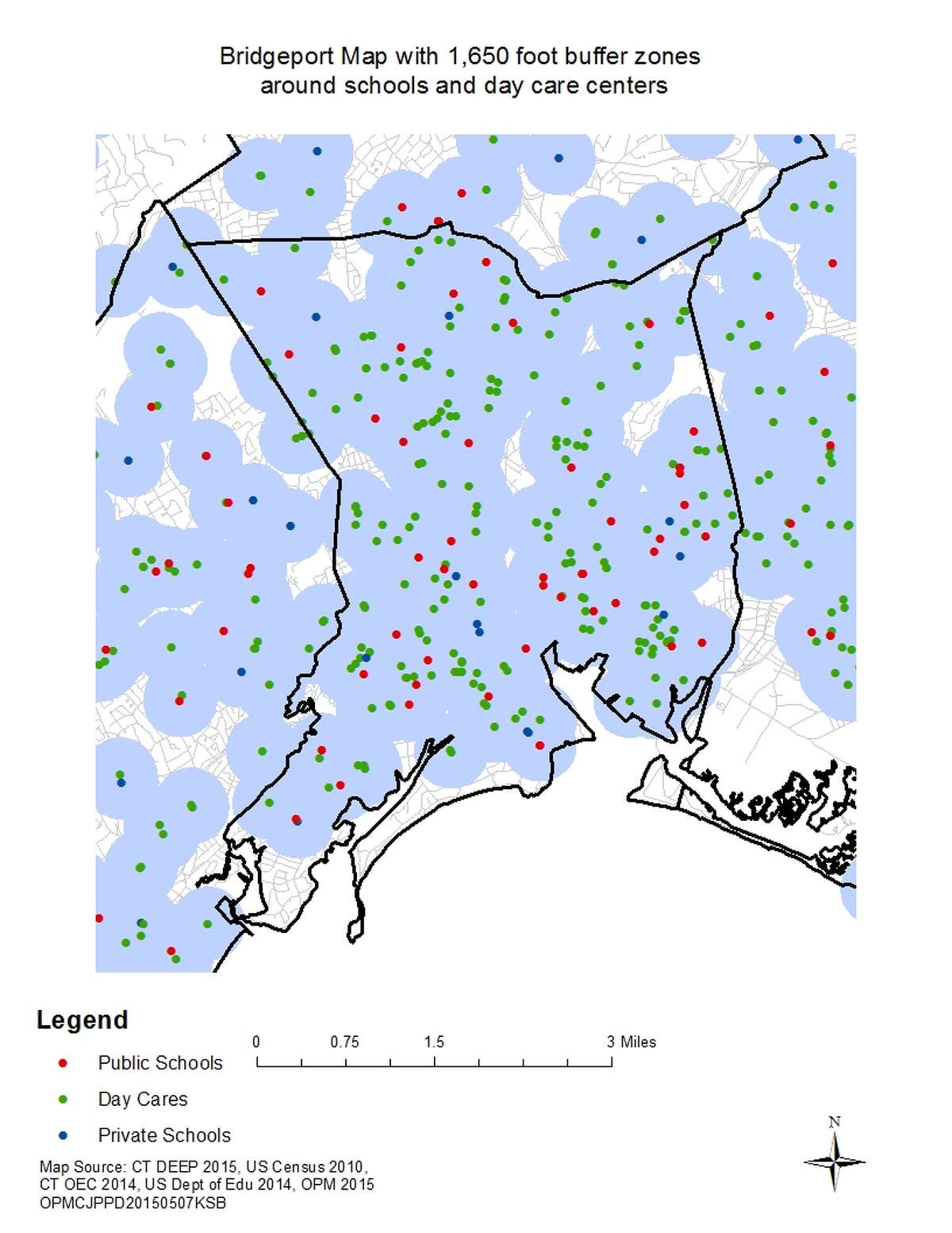 MAPS: Connecticut school zones