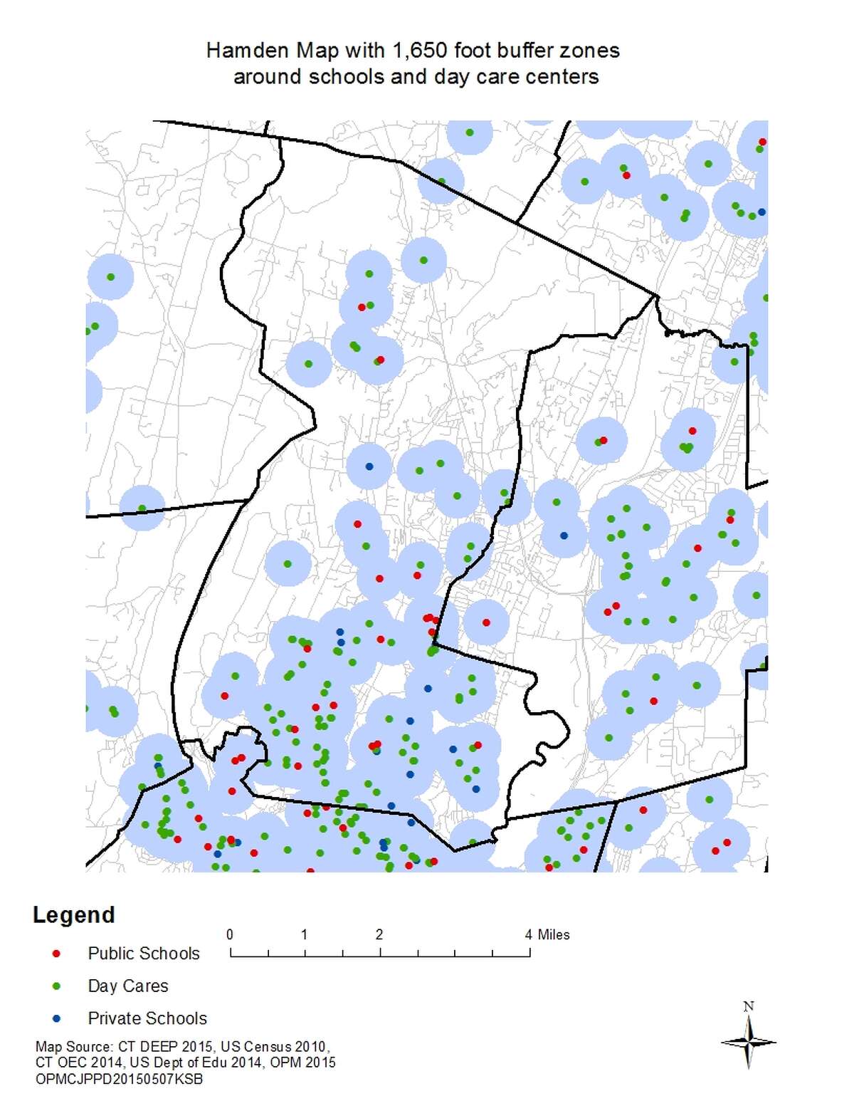 Maps: Connecticut School Zones