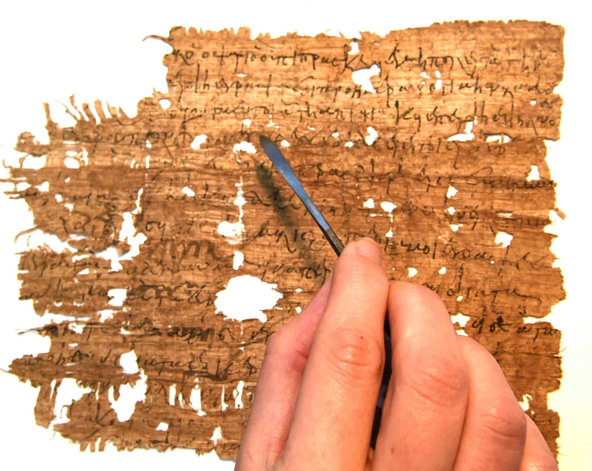 PHOTOS of Yale Papyrus and Parchment Documents Restored