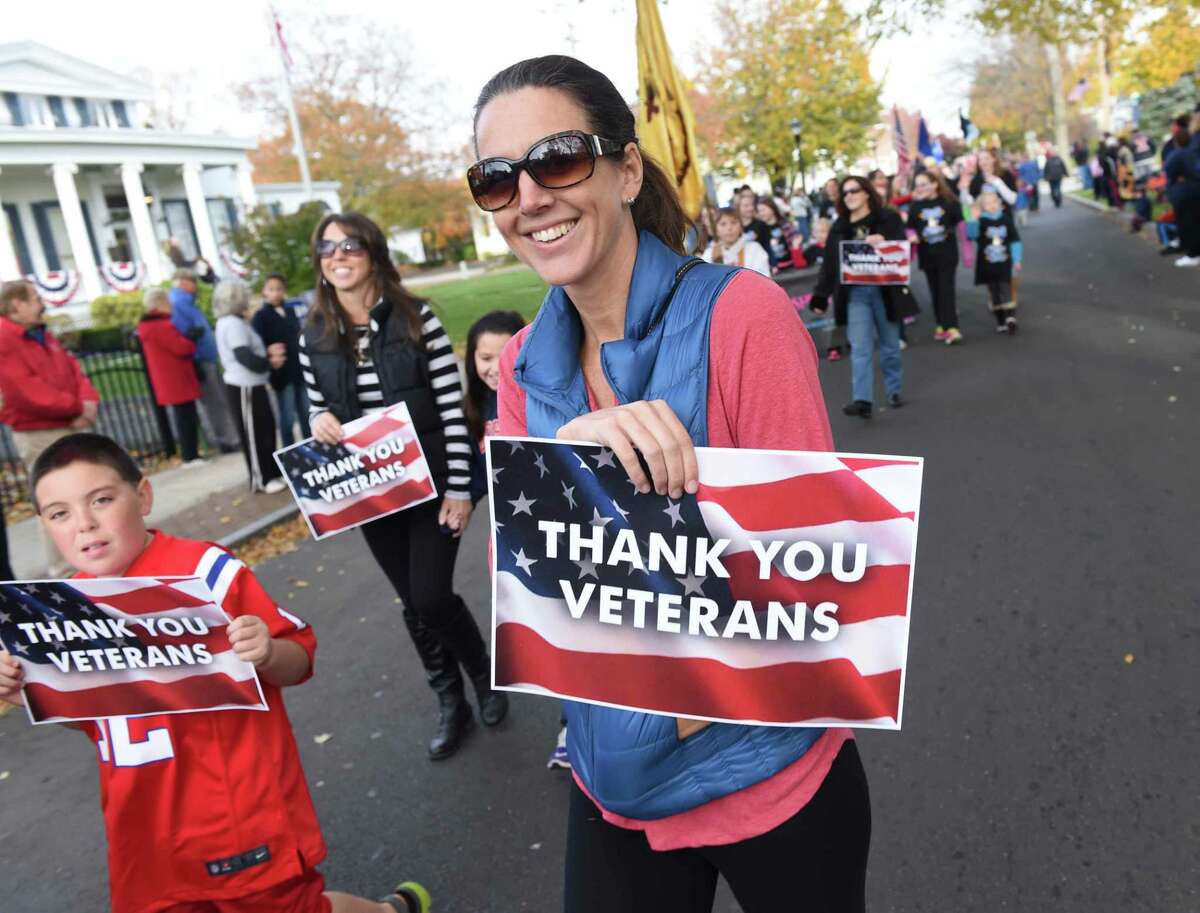 The Milford Veterans Day Parade on 11/9/2014. Photo by Arnold Gold/New Haven Register agold@newhavenregister.com