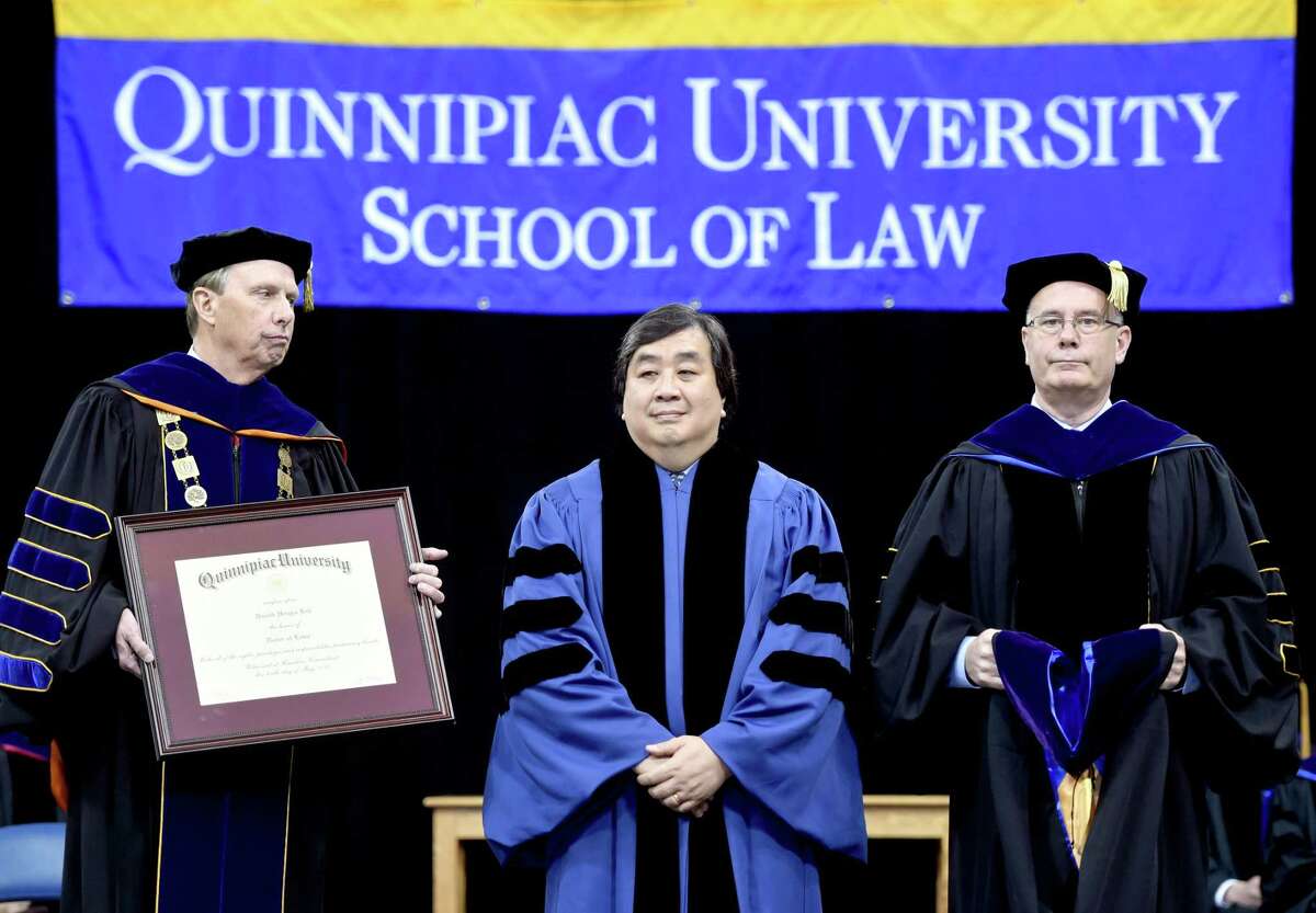 113 grads at Quinnipiac Law School hear sage words from Harold Koh