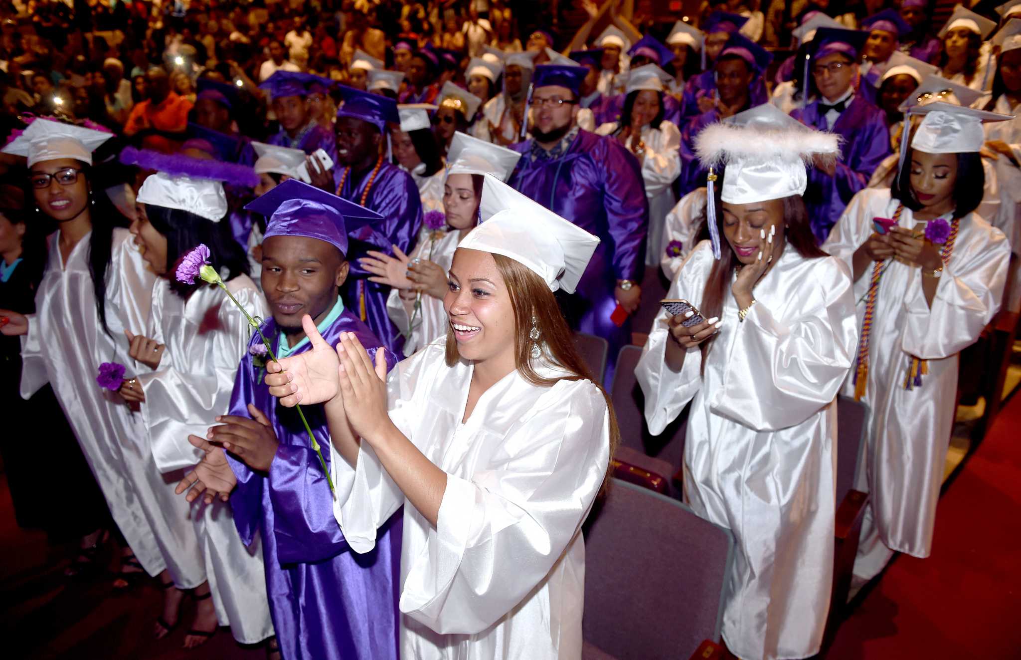 Photos of Hill Regional Career High School Commencement