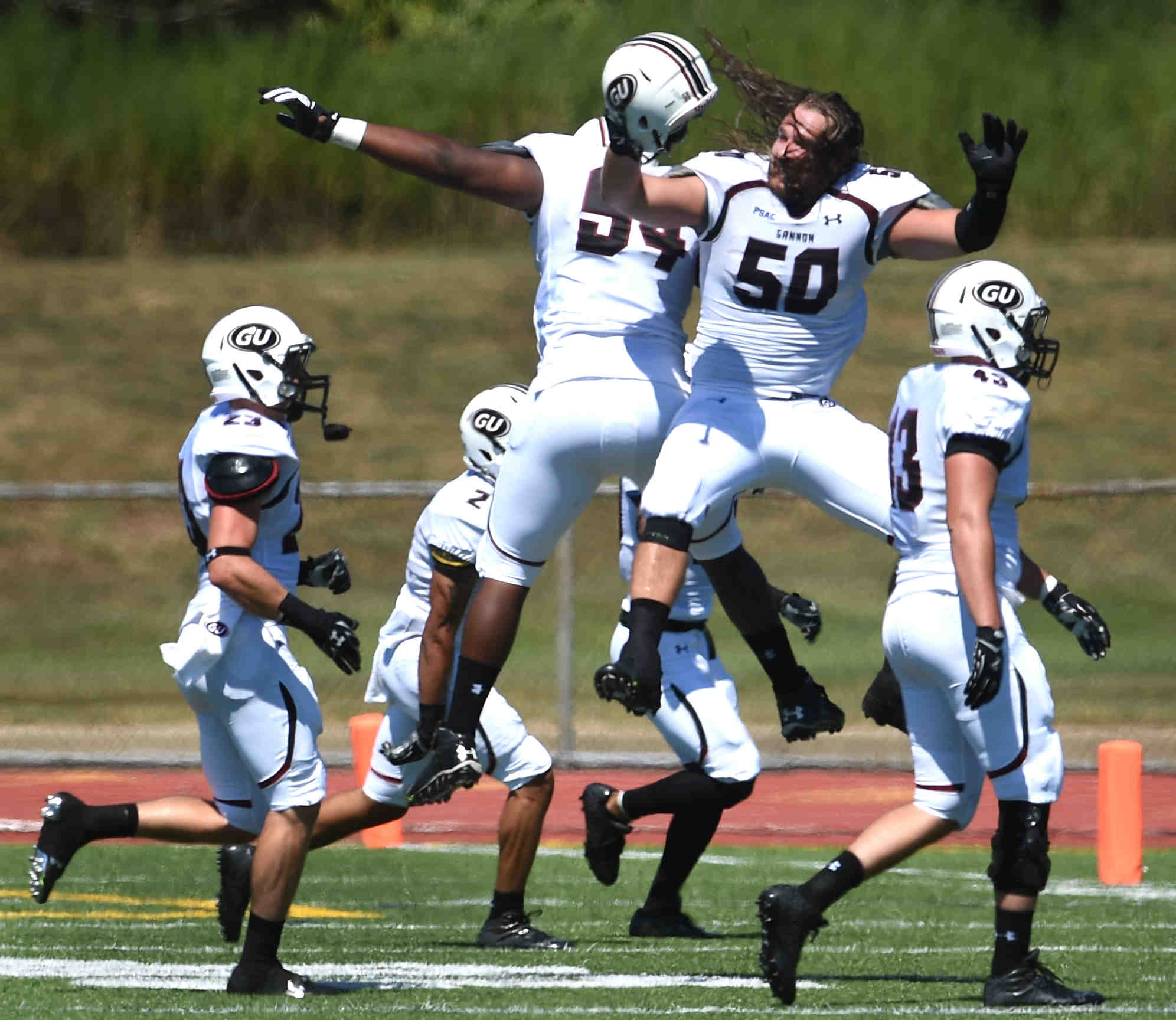 PHOTOS of SCSU and U. of New Haven Football Home Opener