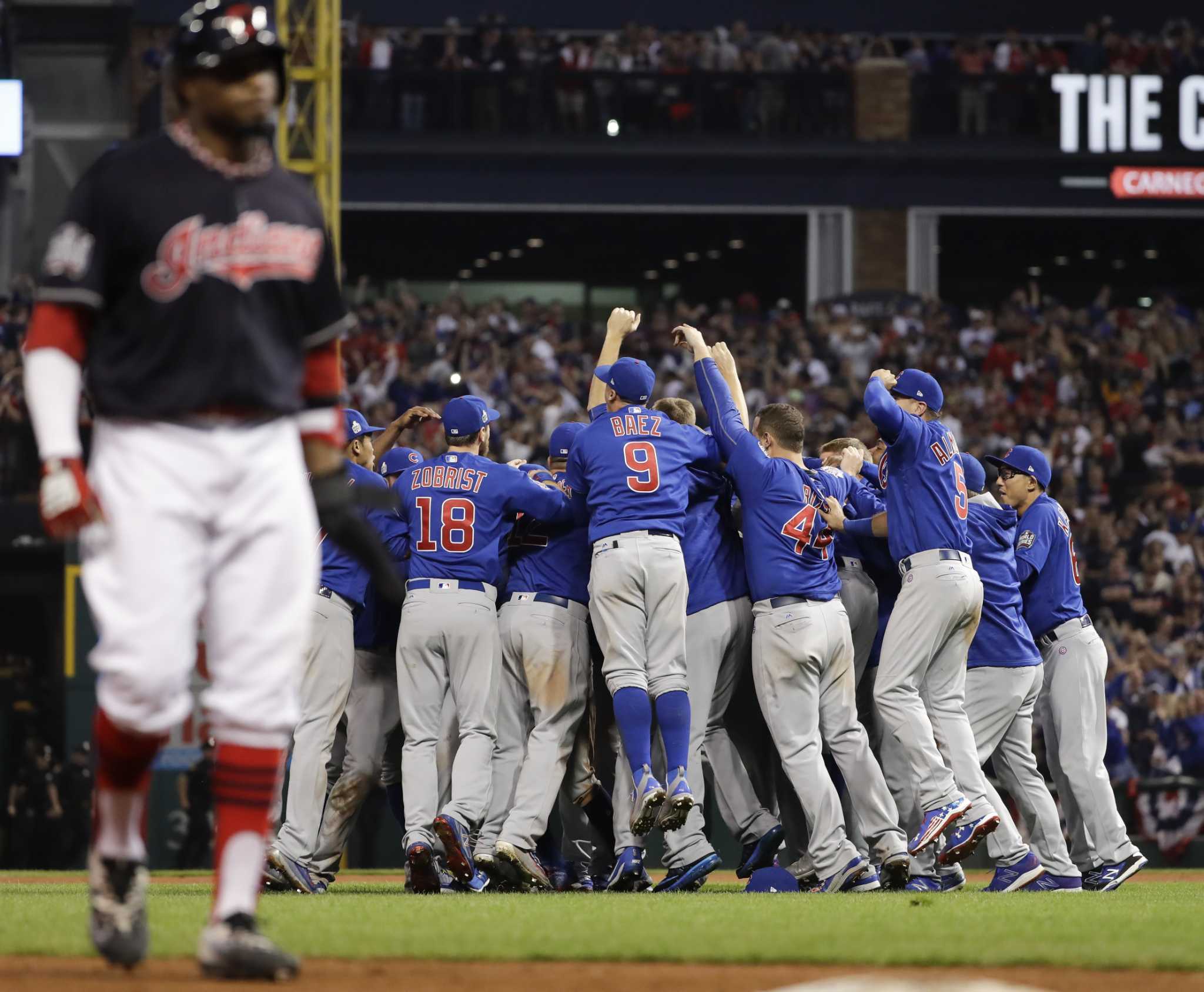 Photos: Cubs defeat Indians to win World Series