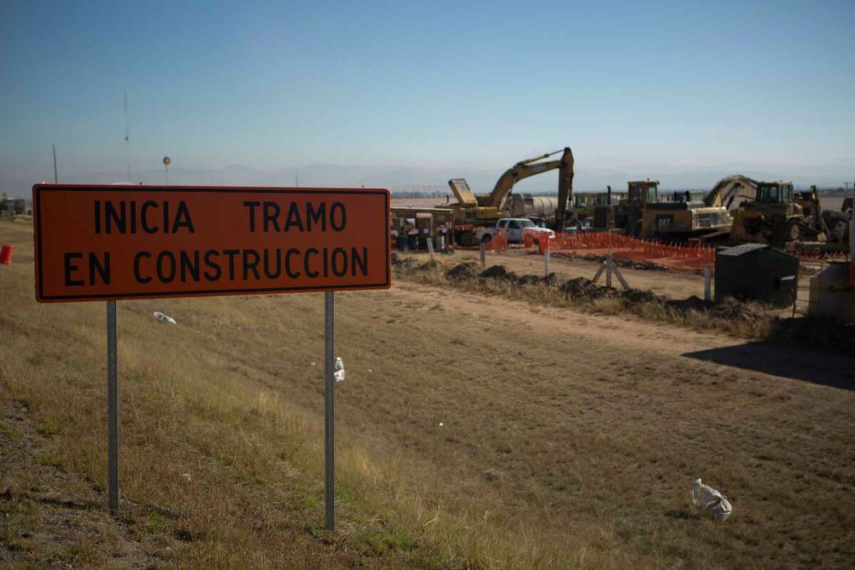 A few pieces of heavy equipment remain, as workers shut down operations a day after Ford announced the cancellation of plans to build a $1.6 billion auto manufacturing plant on the site, in Villa de Reyes, outside San Luis Potosi, Mexico, Wednesday, Jan. 4, 2017. Ford's cancellation, which costs the region thousands of projected jobs, has sounded alarms throughout the country and sent Mexico's currency tumbling by nearly 1%.