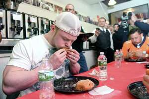 Torrington's Nick Wehry places sixth in Nathan's 4th of July Hot Dog Eating Contest