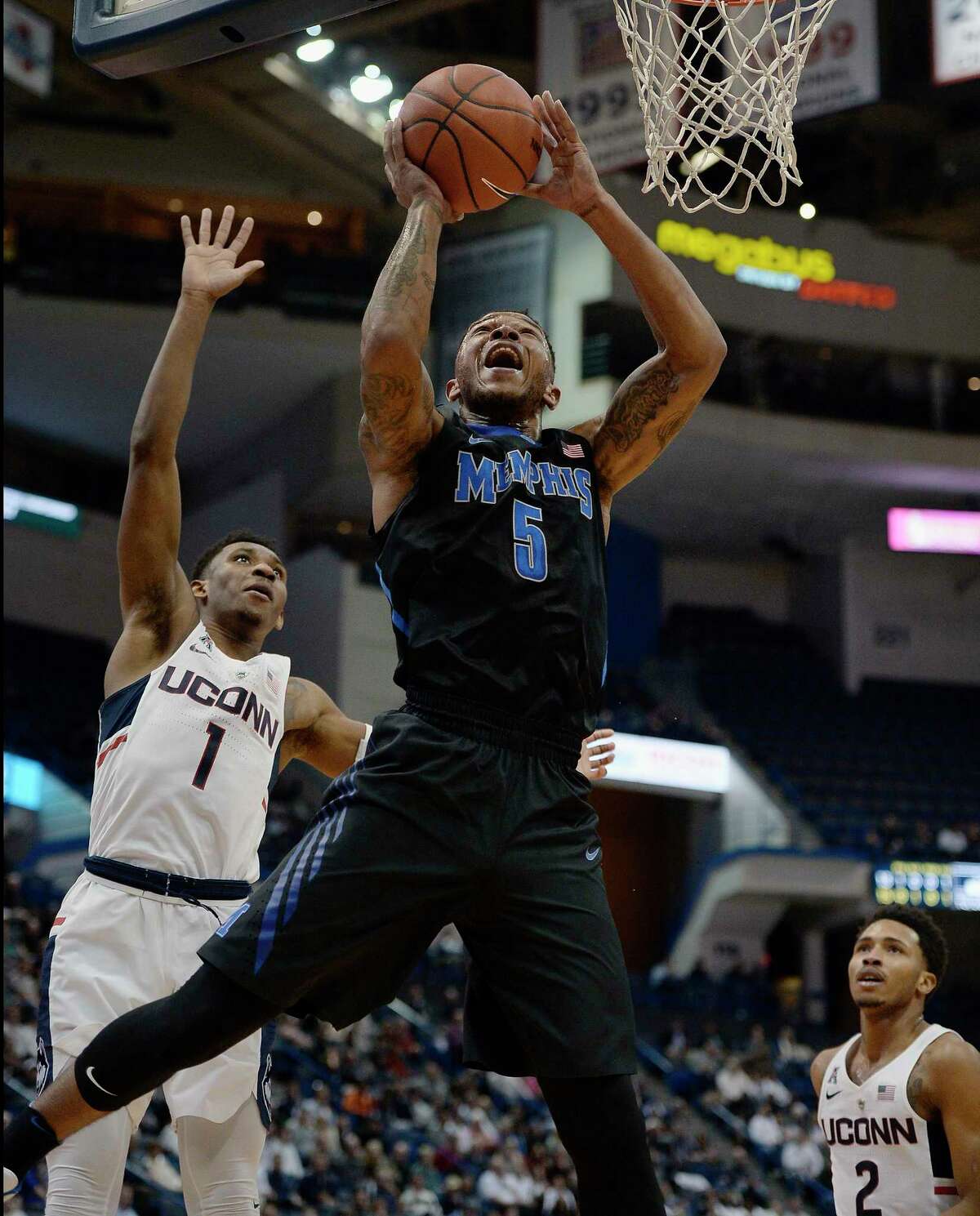 Photos: Uconn Men Rally In Second Half To Beat Memphis