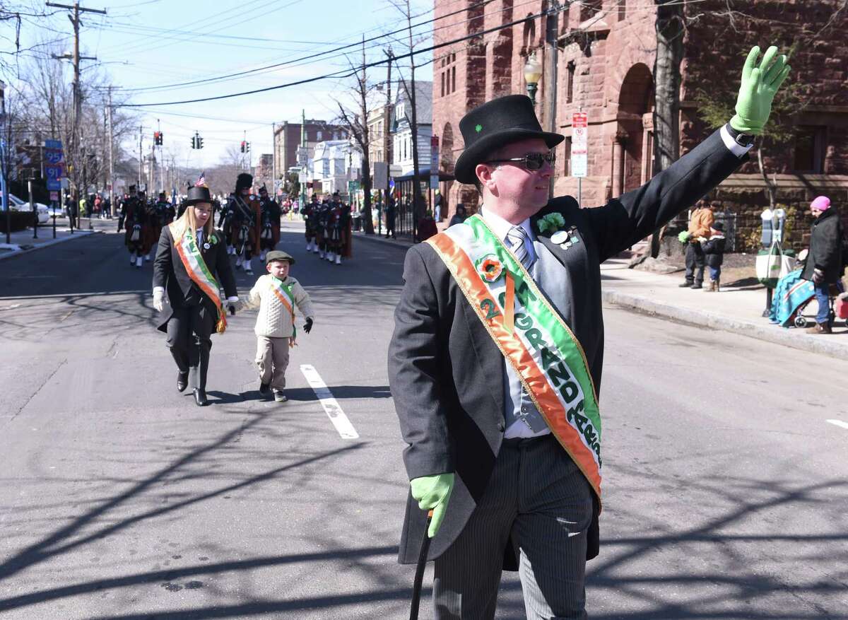 Thousands enjoy sunny St. Patrick’s Day Parade in New Haven, despite