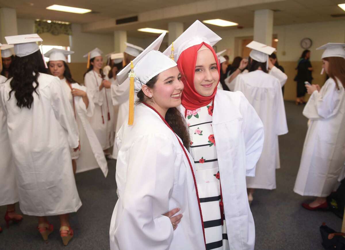 Photos of Sacred Heart Academy Graduation in Hamden