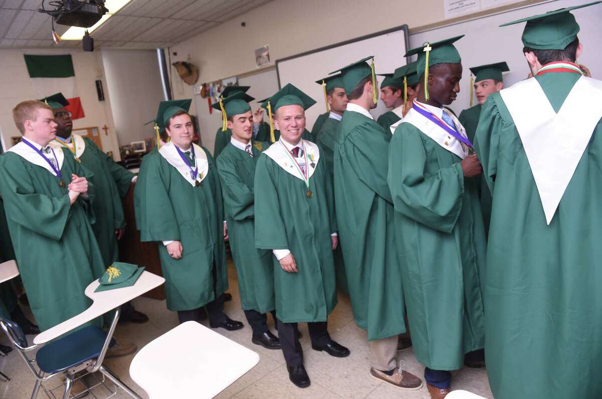 Photos Of Notre Dame High School Graduation In West Haven