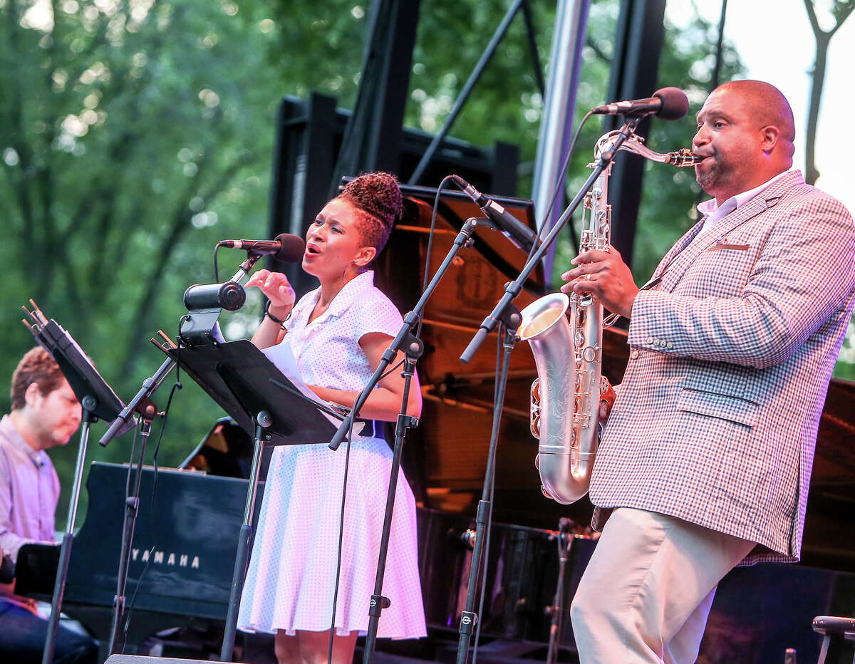 Photos Jimmy Greene Quartet at New Haven's International Festival of