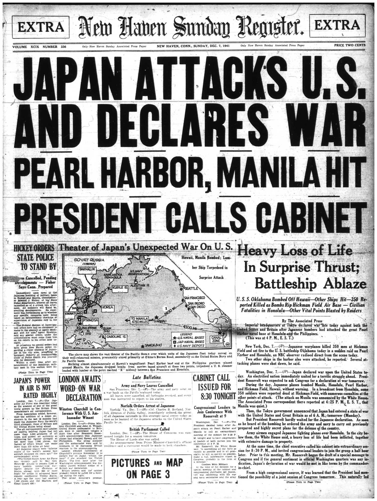 Dec. 7, 1941: The day our world changed - Midland Daily News