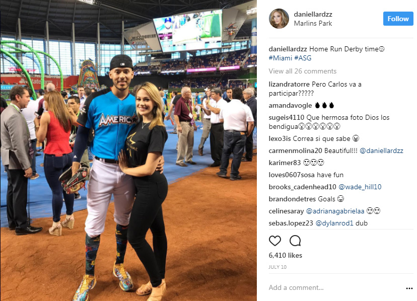 Carlos Correa asks wife, Miss Texas in 2016, to stay out of salons