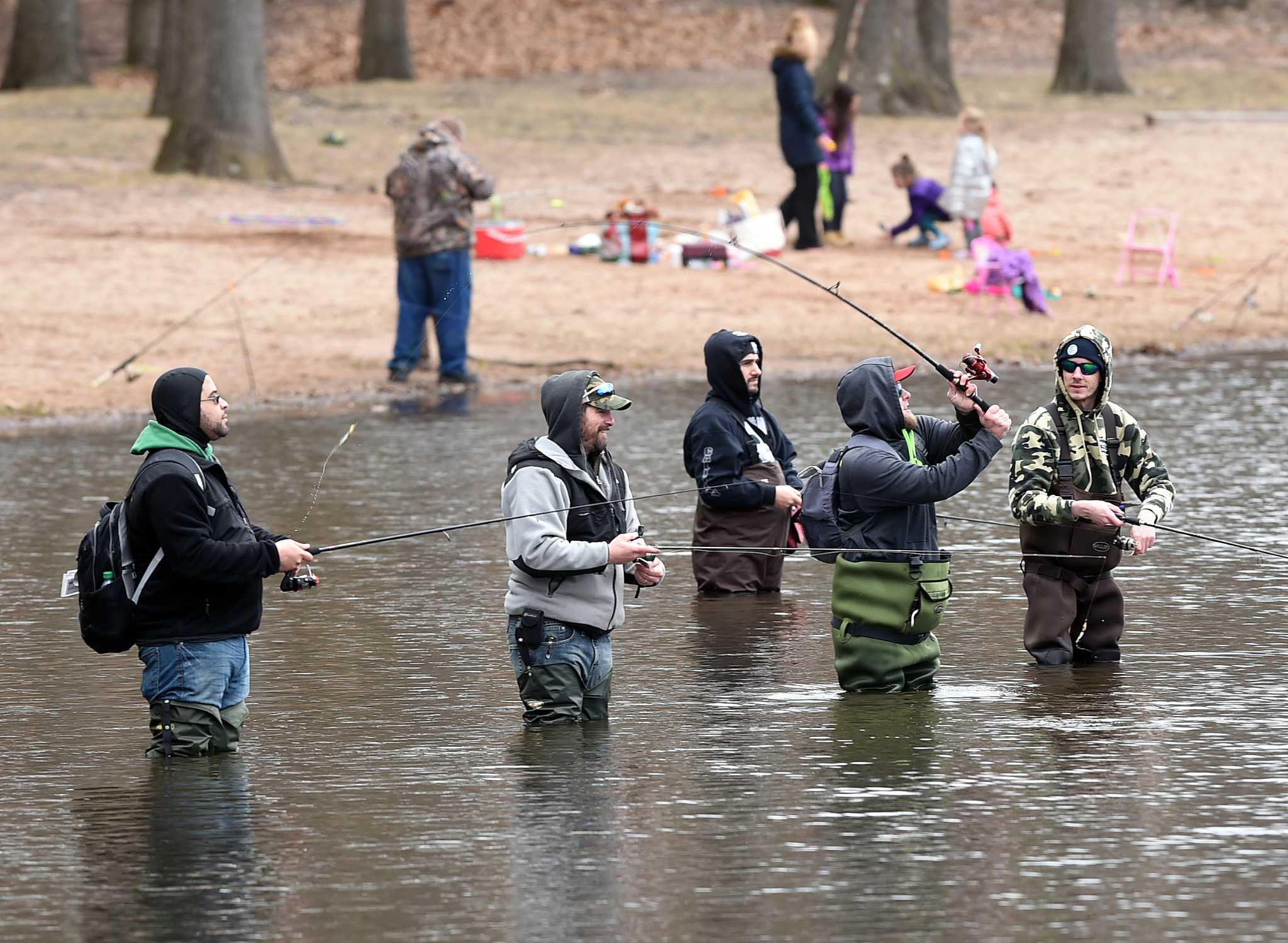 Connecticut DEEP stocks 300K trout for Opening Fishing Day