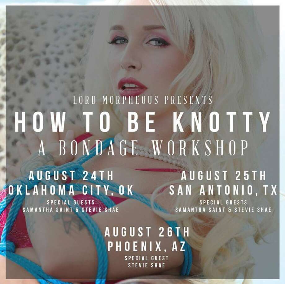 Two porn stars bringing bondage workshop to S.A. - San ...