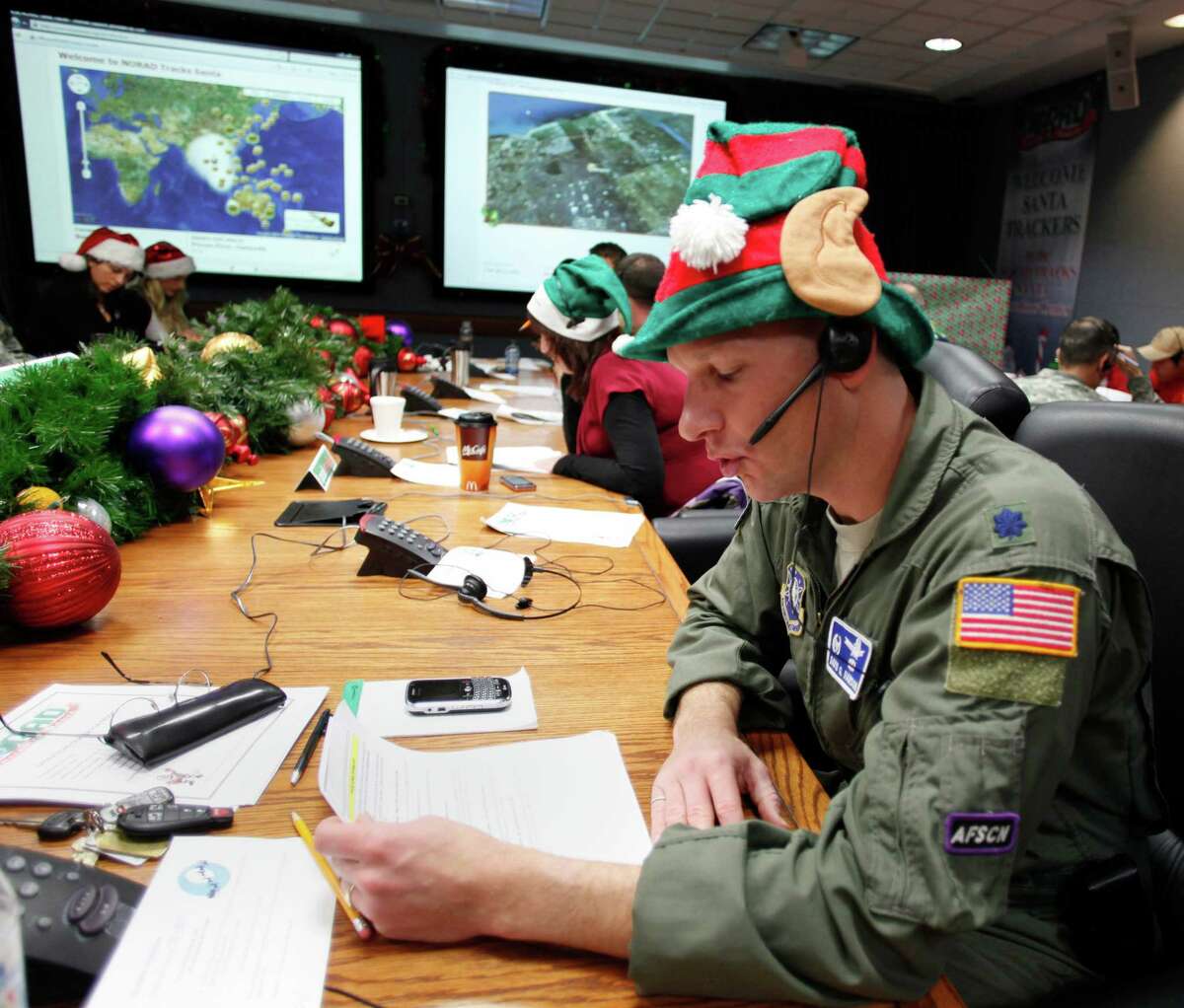 Photos Of NORAD Tracking Santa