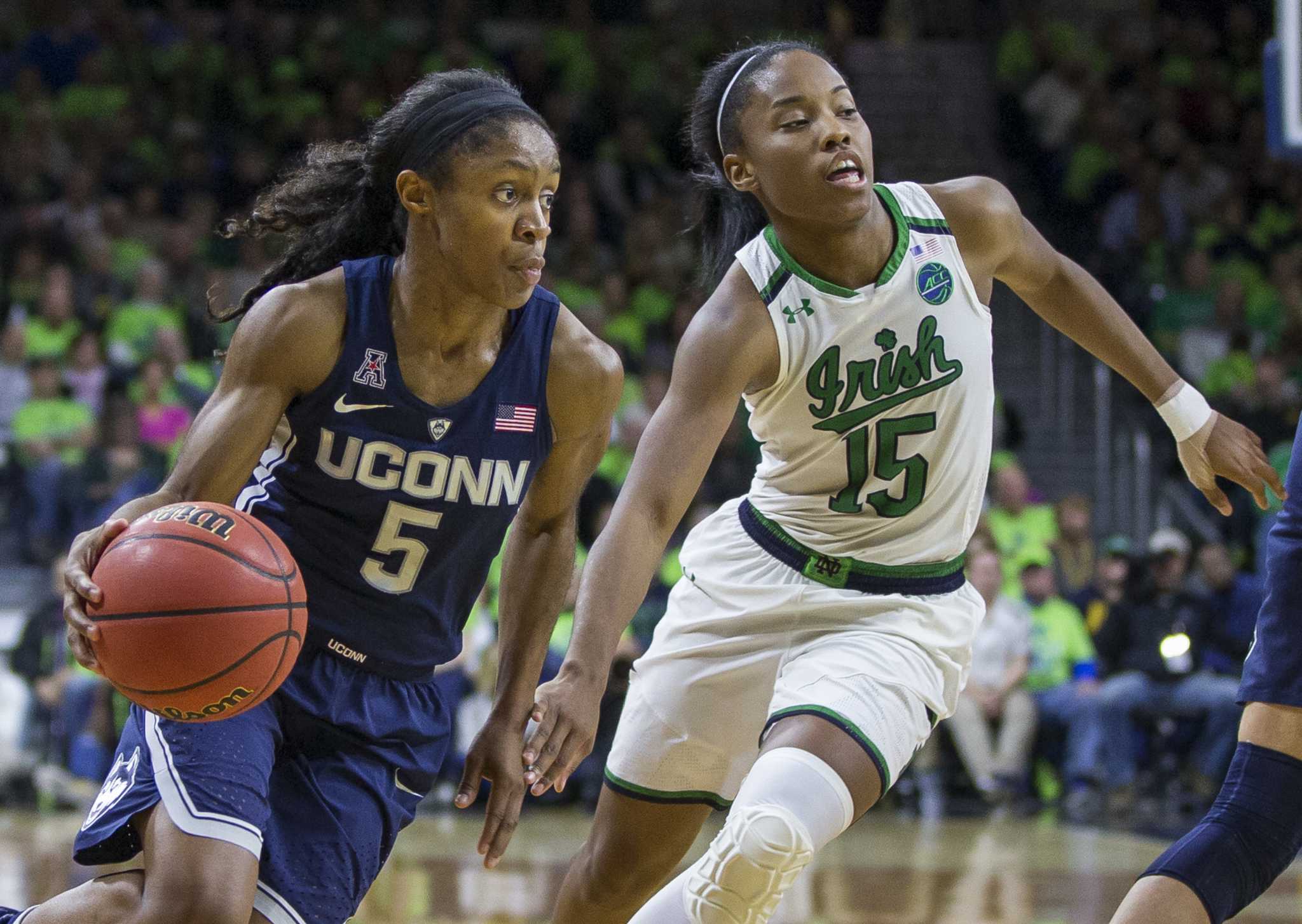 PHOTOS Of UConn Women Basketball Vs. Notre Dame