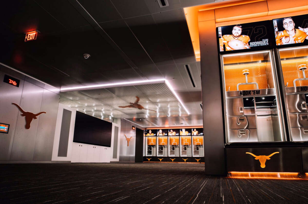 Longhorns unveil lockers that cost $8,700 each