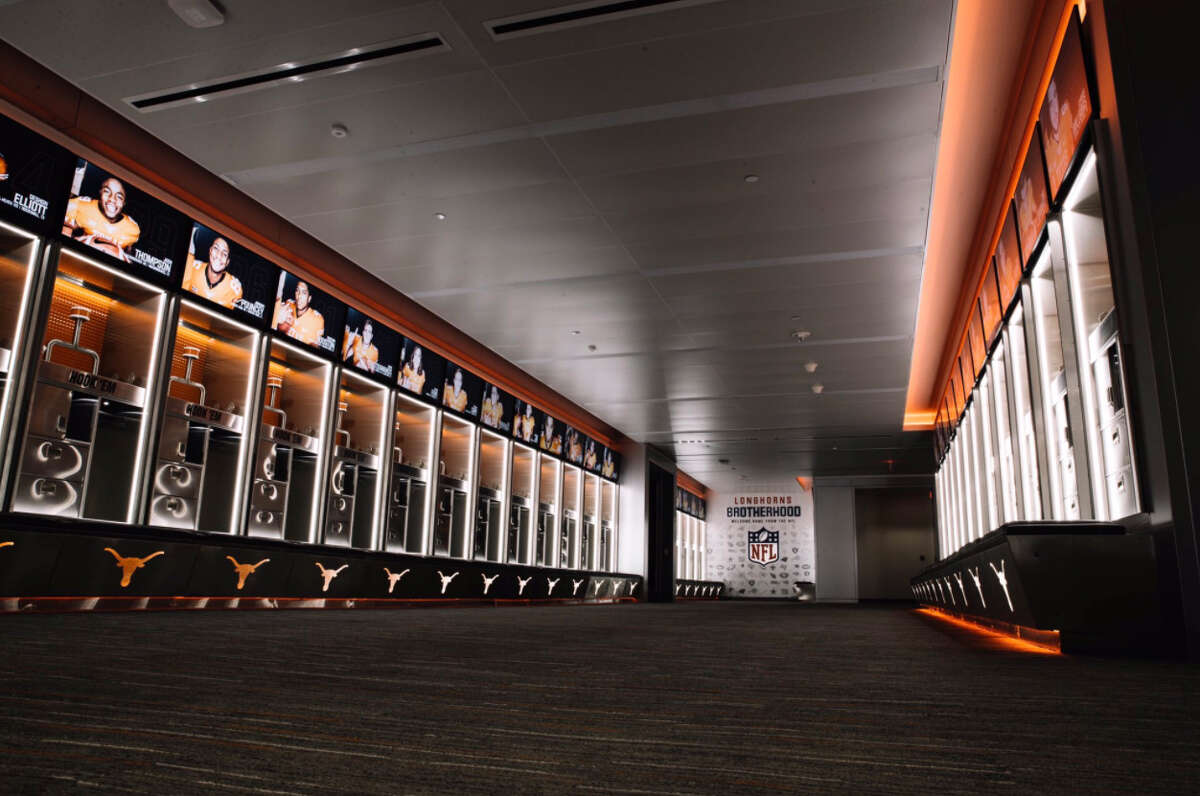 Longhorns Unveil Lockers That Cost $8,700 Each