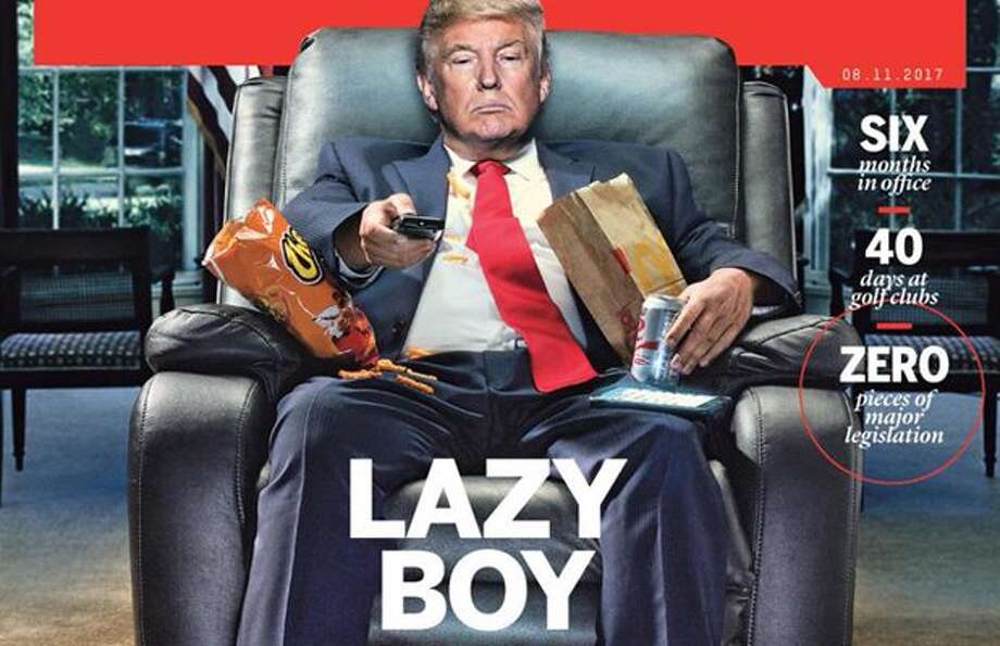 Image result for lazy boy trump pic