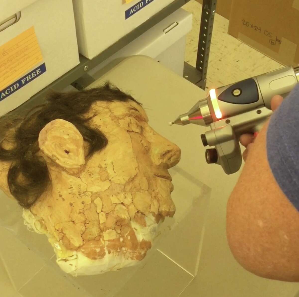 'Deteoriating' Alcatraz decoy heads will live on with the help of 3D