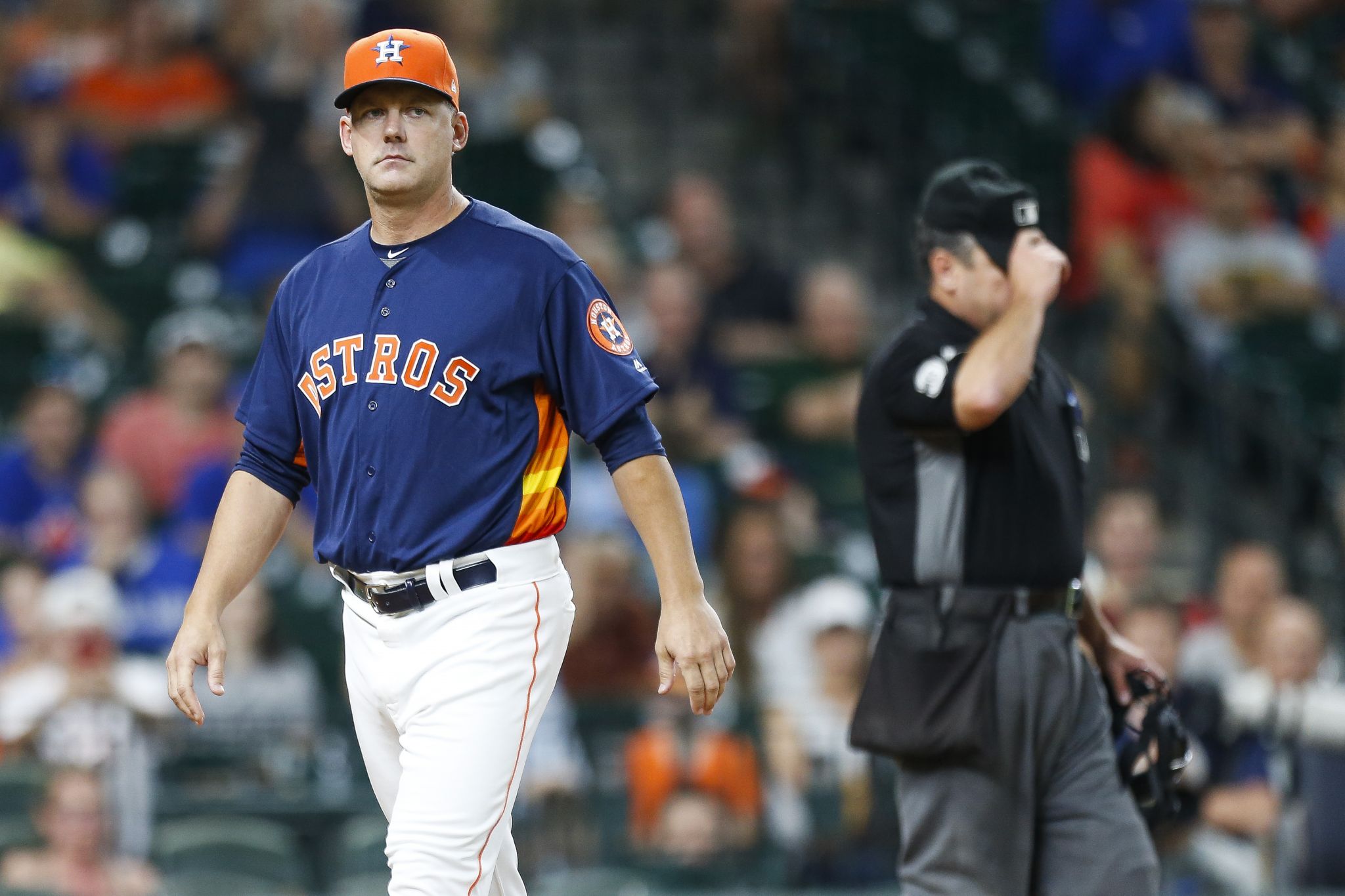 Minute Maid Park batter's eye undergoing changes after players