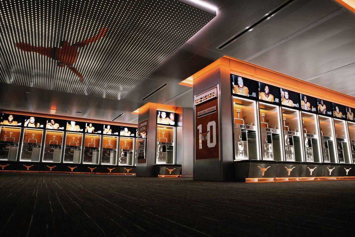 Texas Longhorns' Locker Room Is Unlike Anything You've Ever Seen