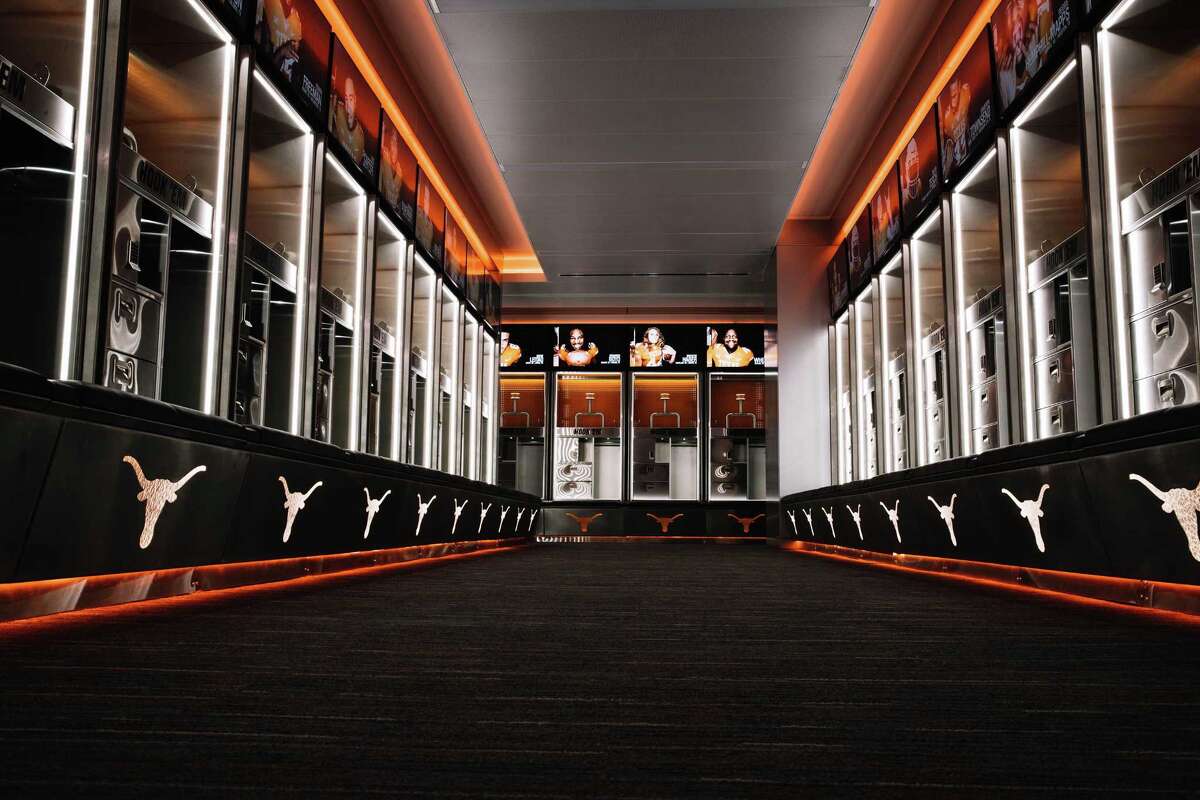 Longhorns’ locker room now a football palace