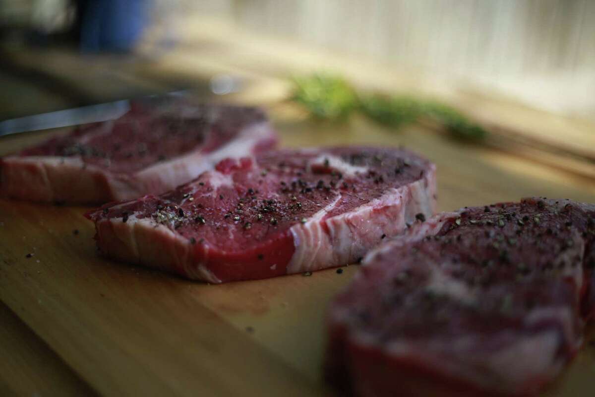 Cook your steaks caveman style directly on the coals
