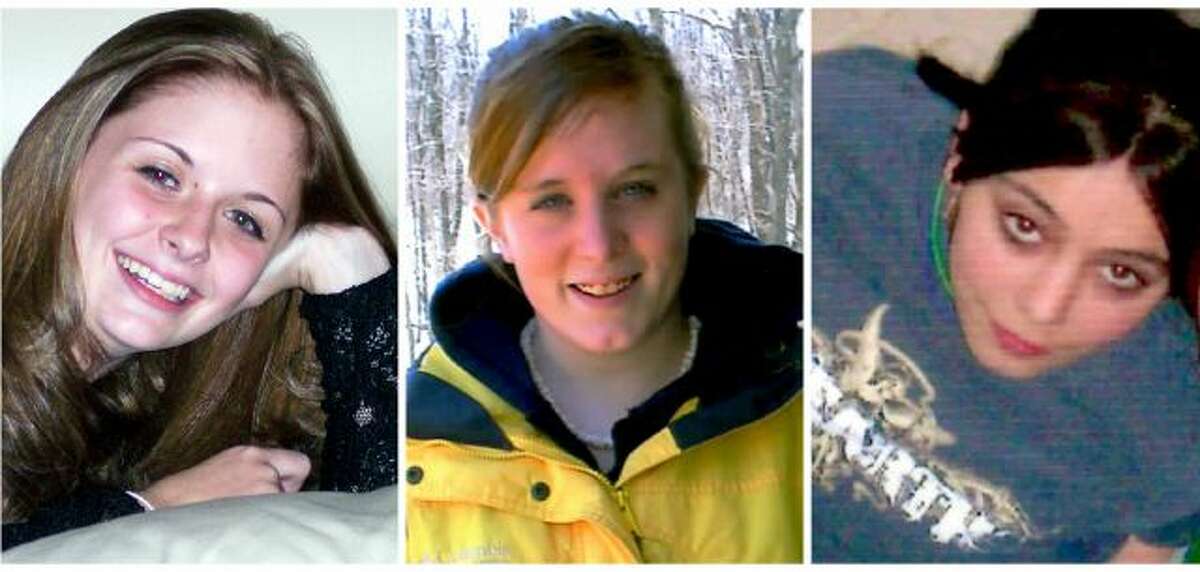 This combination of undated family photos shows, from left, Amber Marie Rose, Natasha Weigel, and Amy Rademaker. All three were killed in deadly car crashes involving GM's Cobalt during 2005-2006. The complaint tally for the top-selling small cars in the 2005-2007 model years was: Corolla, 228; Cobalt, 164; Honda Civic, 60; Ford Focus, 25; and the Mazda 3, 19. (AP Photo)