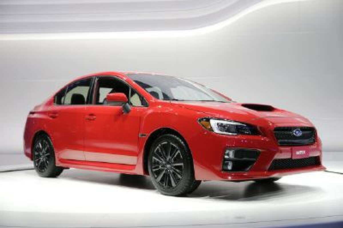 The new 2015 Subaru WRX is introduced at the Los Angeles Auto Show on Nov. 20 in Los Angeles.