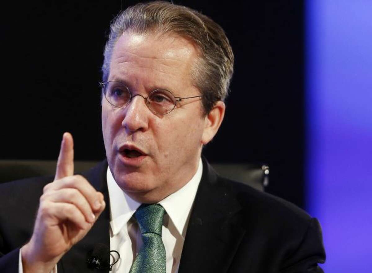 FILE - In this May 7, 2013 file photo, National Economic Council Director Gene Sperling speaks in Washington. A White House official says Sperling, President Barack Obama's top economic adviser, plans to leave in January and will be replaced by Jeffrey Zients, who has twice served as White House acting budget director. (AP Photo/Charles Dharapak, File)