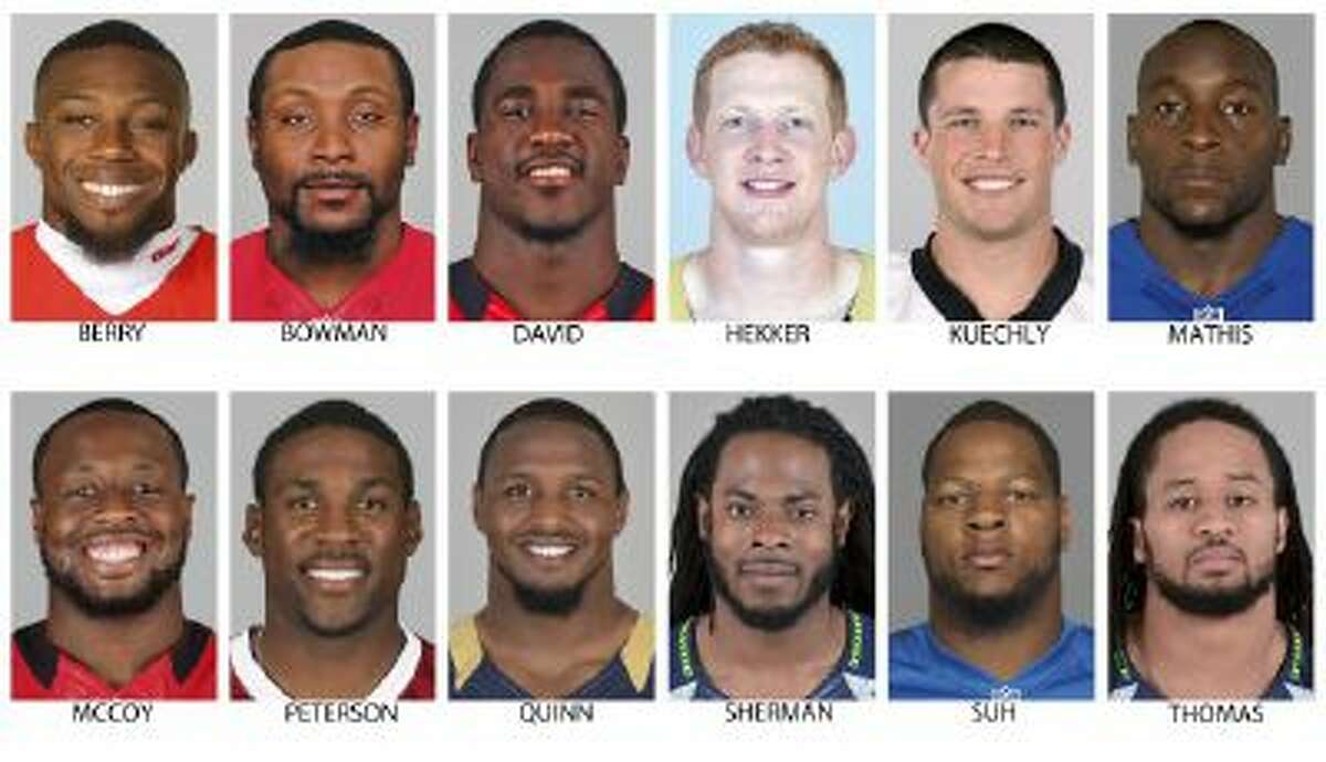 The 2013 All-Pro defense, selected by the Associated Press.