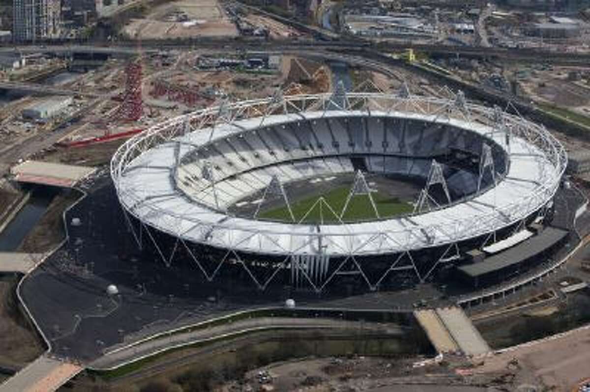 Britain Olympic Stadium was used for the 2012 London Games.