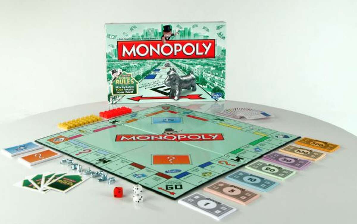 This undated product image released by Hasbro shows a limited "house rules" edition of the popular Monopoly board game. (AP Photo/Hasbro)