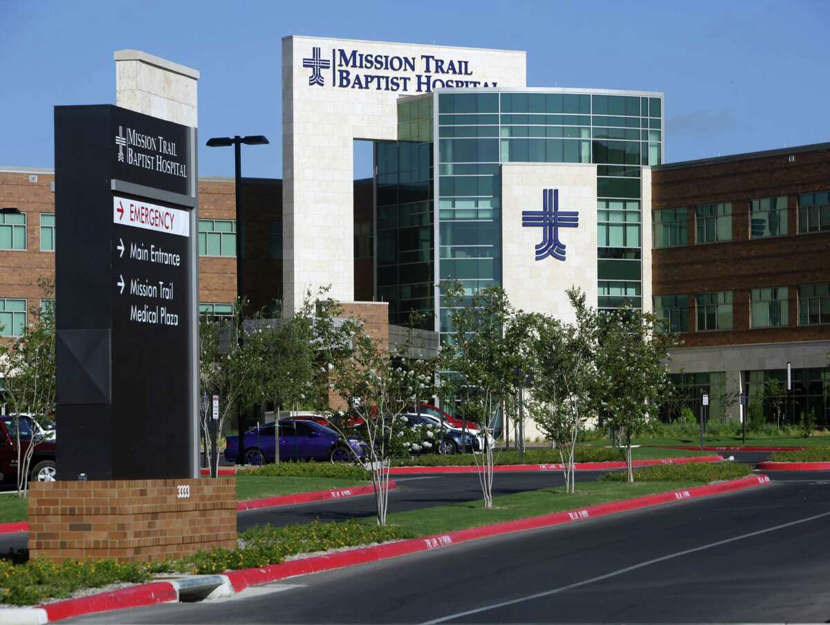File photo of the Mission Trail Baptist Hospital. San Antonio health officials report the third person to die from complications of COVID-19 in the San Antonio area was treated at the hospital.