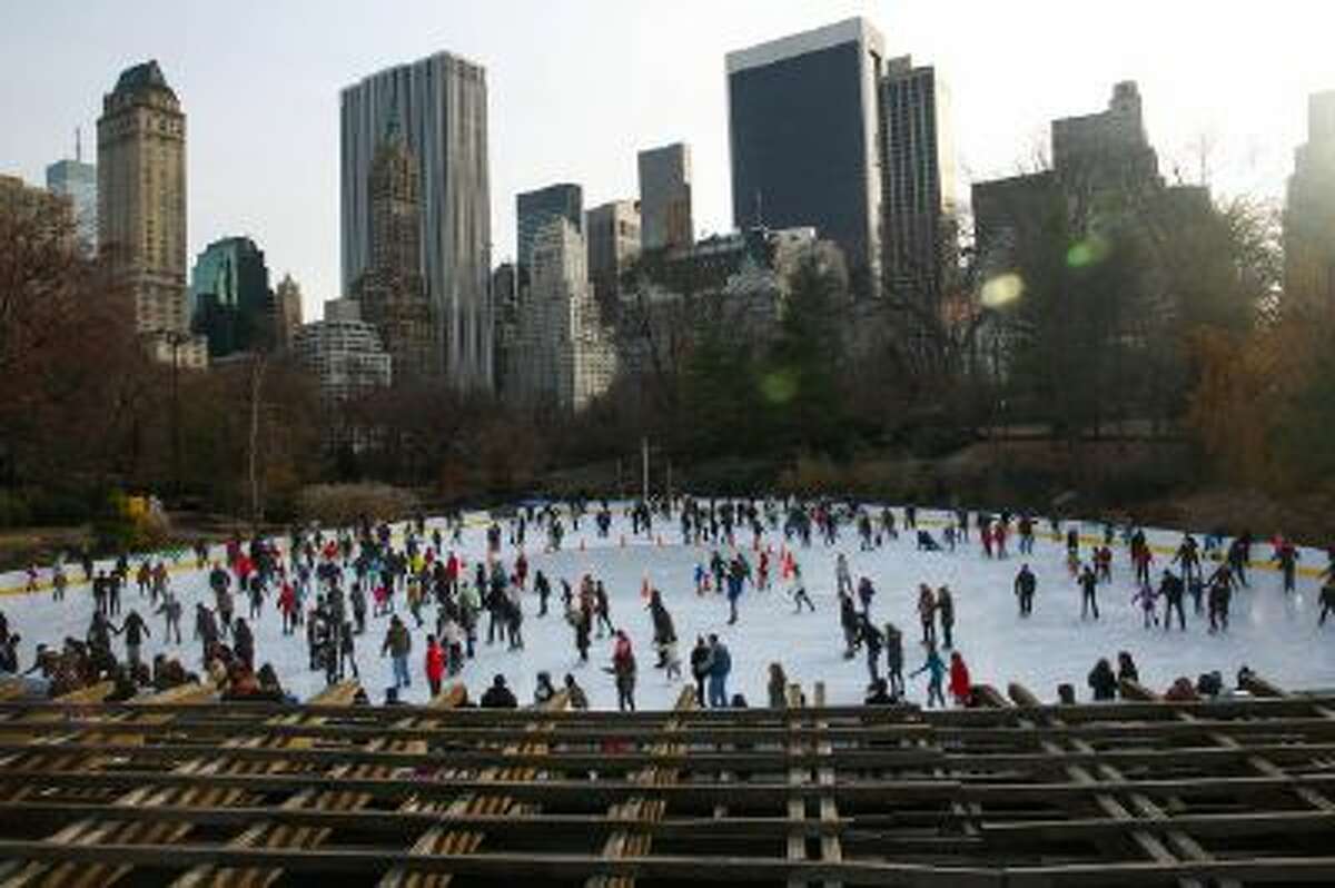 The holidays are a prime time to visit Trump Rink in New York's Central Park, shown on Nov. 30.
