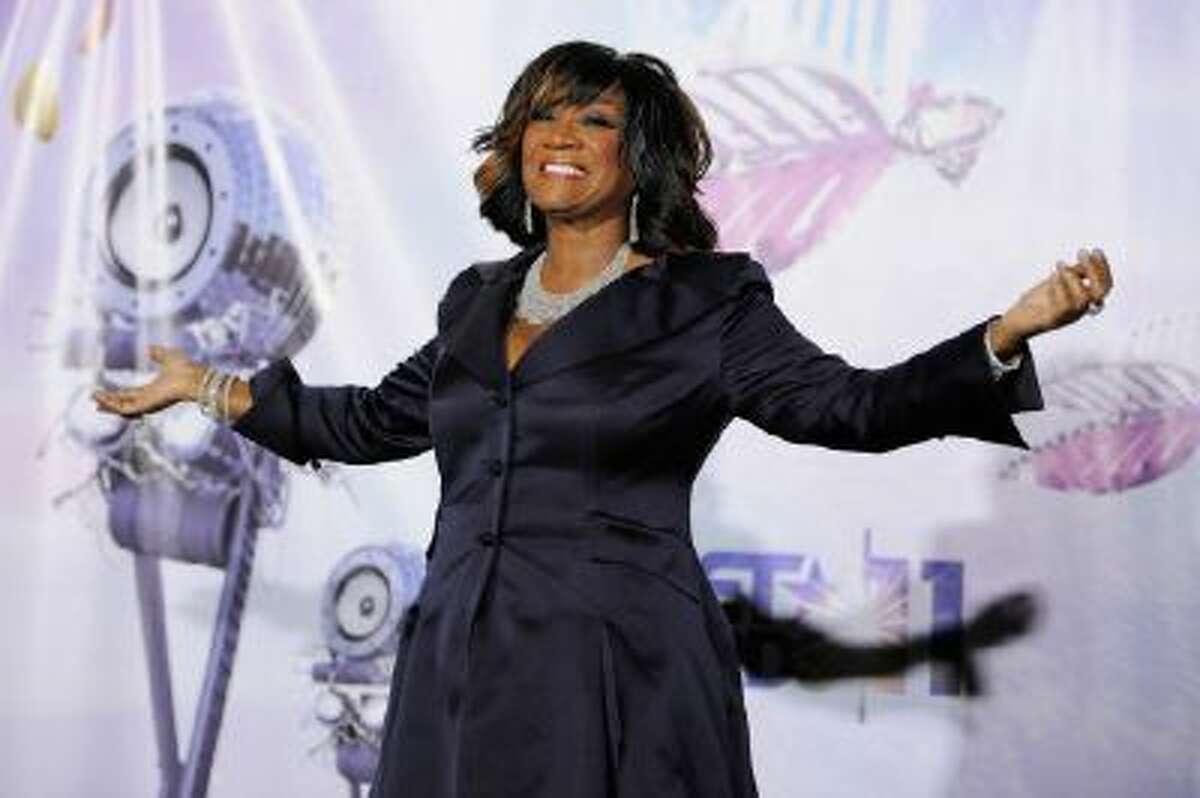 This June 26, 2011 photo shows singer Patti LaBelle poses backstage at the BET Awards in Los Angeles. (AP Photo/Chris Pizzello, File)