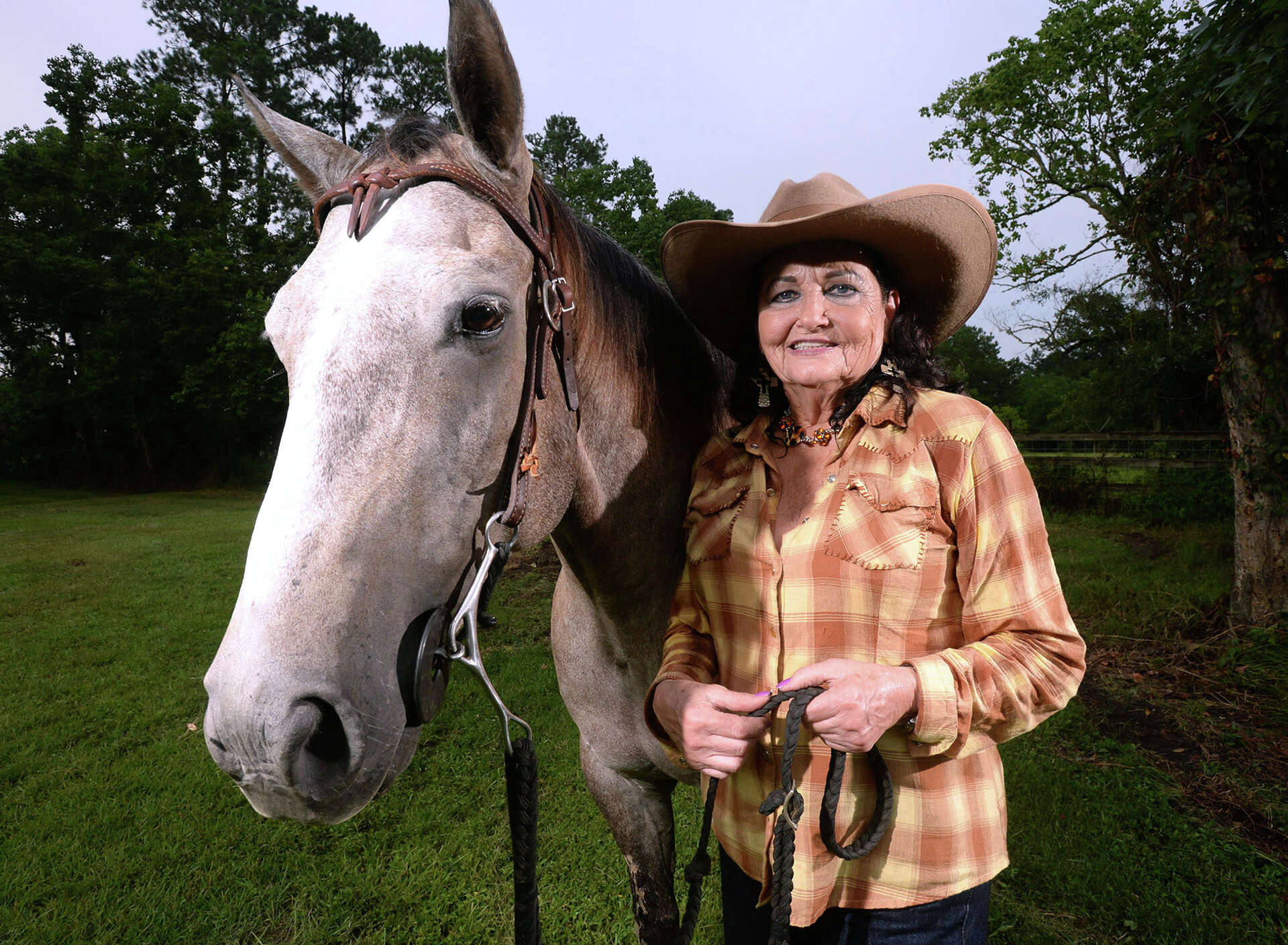 Photos: Beaumont barrel racer rides into her 7th decade